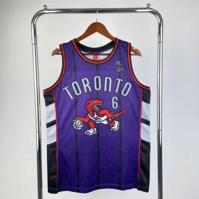 Maillot de Basket #6 Know Yourself Raptors Violet